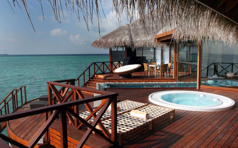 Overwater Bungalow — Brown, Serene, Afternoon