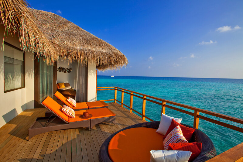 Overwater Bungalow Deck — Orange
