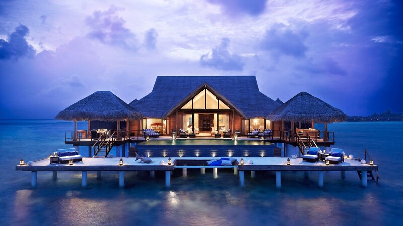 Overwater Bungalow Resort — Blue