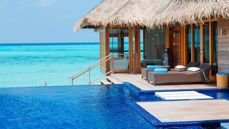Overwater Bungalow with Pool — Blue