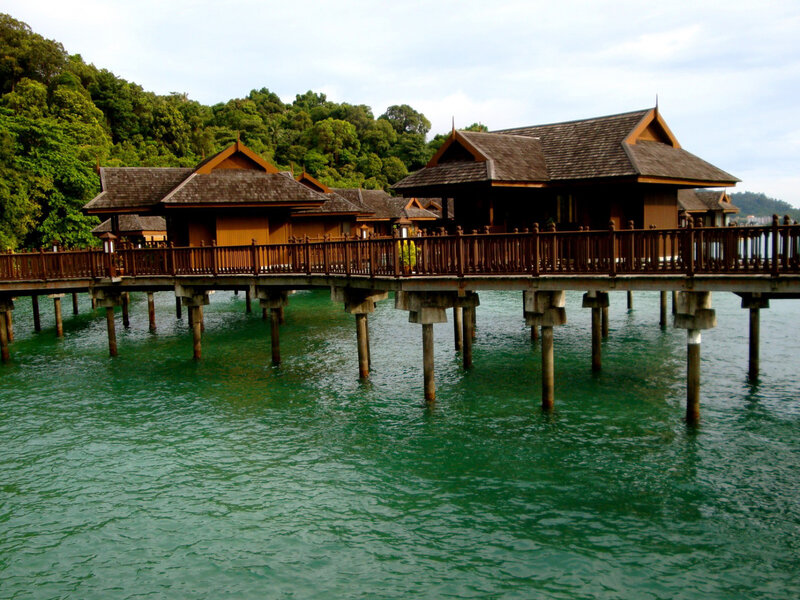 Overwater Bungalows — Green