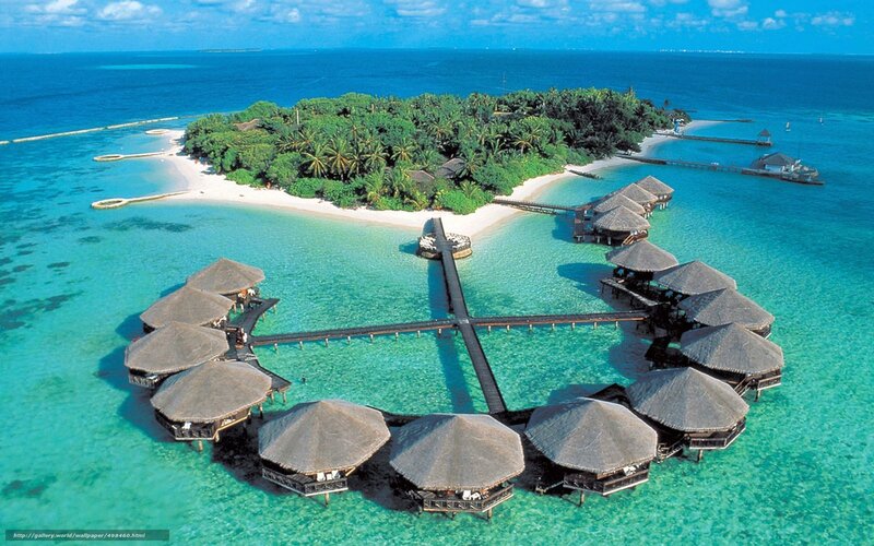 Overwater Bungalows in Resort
