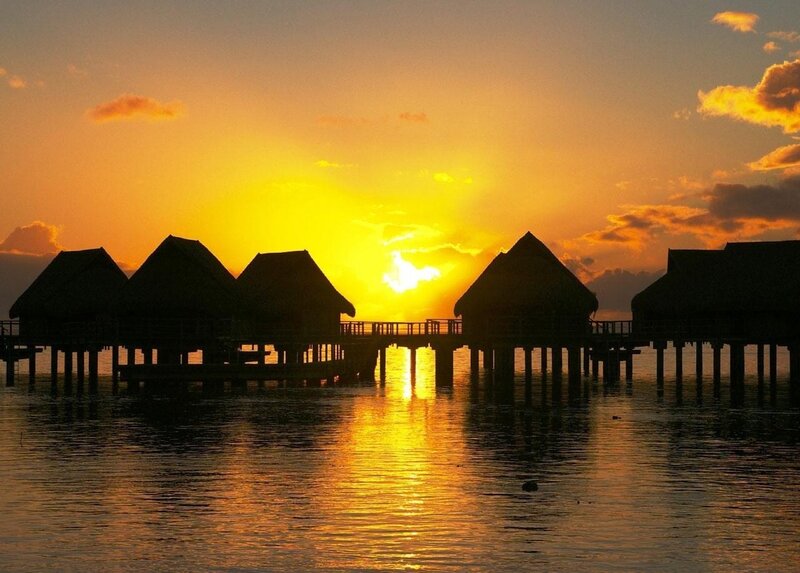 Overwater Bungalows — Orange