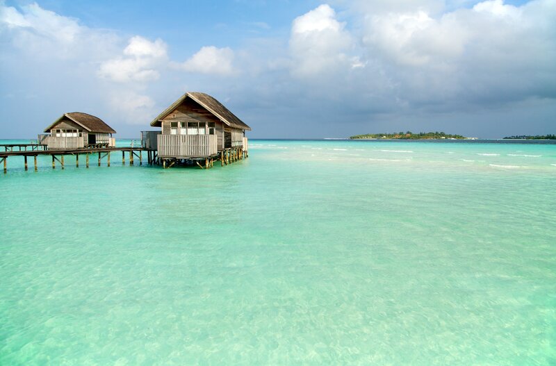 Overwater Bungalows — Turquoise, Serene, Afternoon, Photograph, Ocean