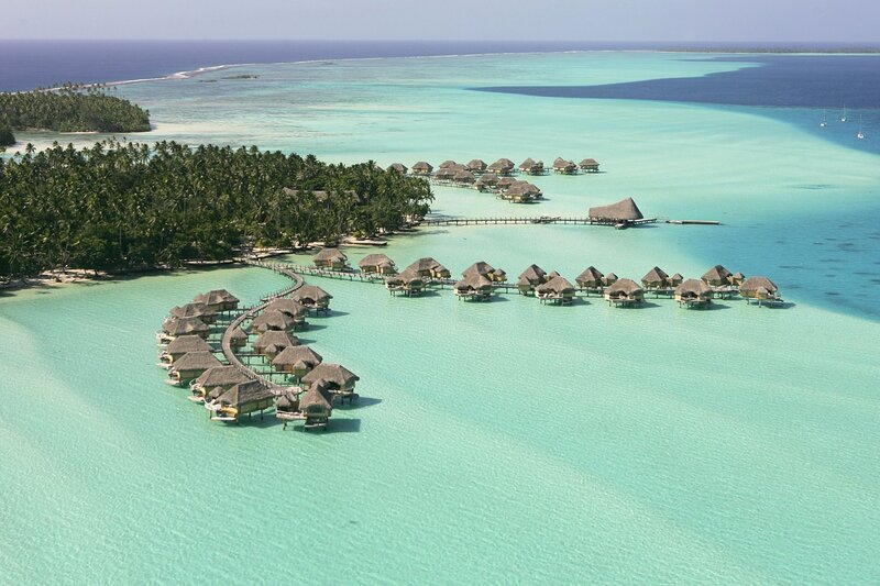 Overwater Bungalows — Turquoise, Serene, Afternoon