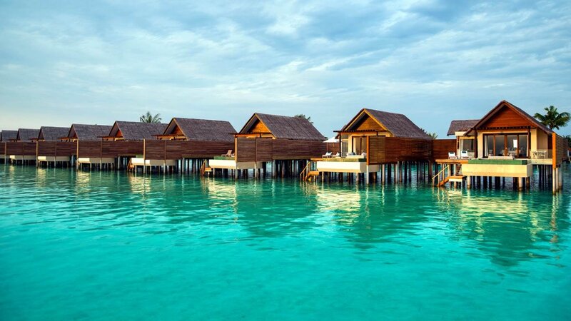 Overwater Bungalows — Turquoise, Serene, Morning