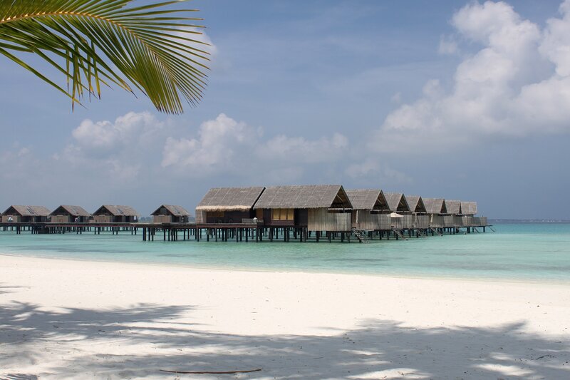 Overwater Bungalows — White