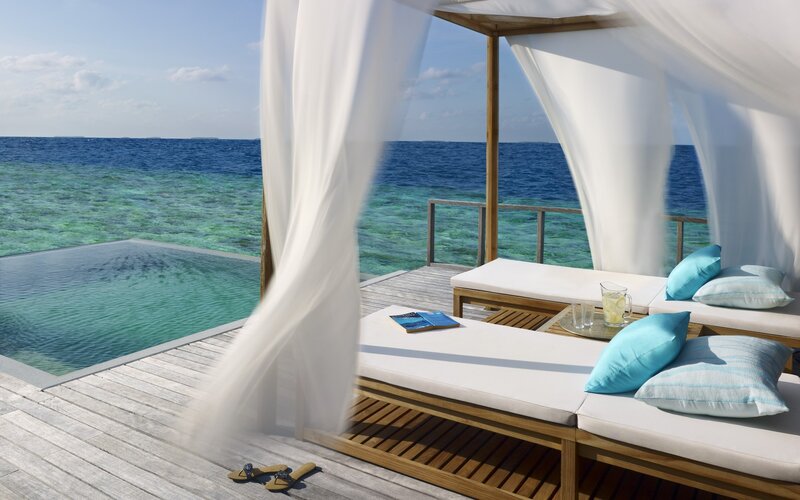 Overwater Lounge with Pool