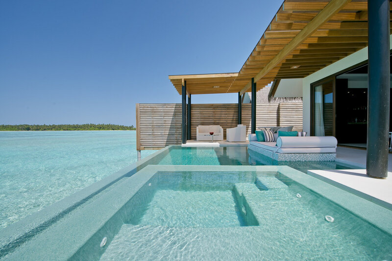 Overwater Villa with Pool — Blue