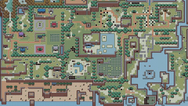 Overworld Map of a Game