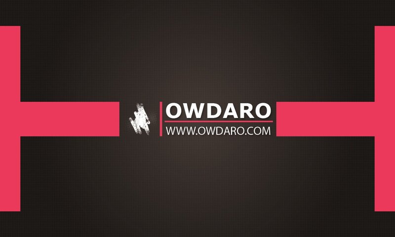 Owdaro logo and website