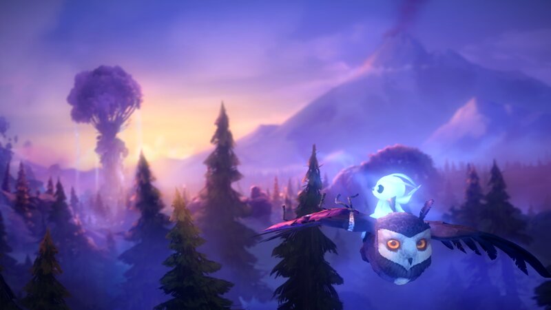 Owl Carrying a Small Creature