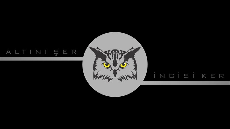 Owl Head Logo — Black