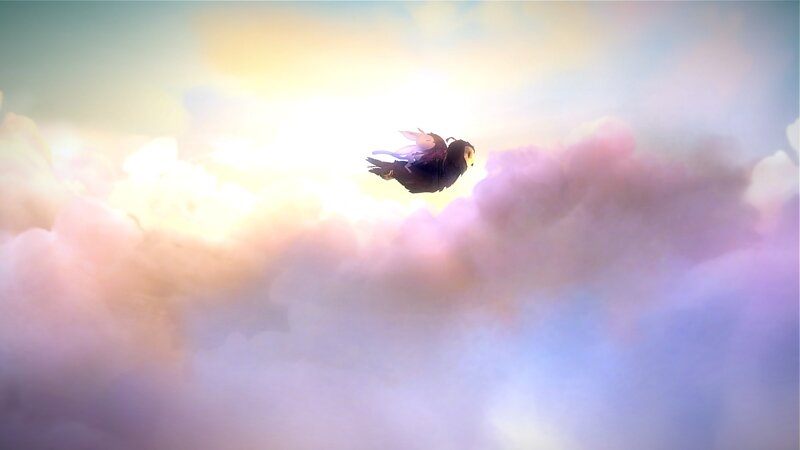 Owl-like Creature Flying