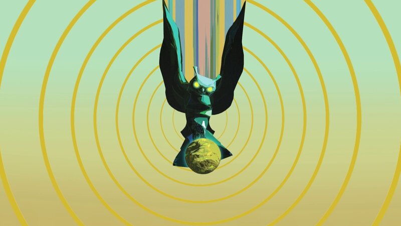 Owl-like Creature Holding Planet