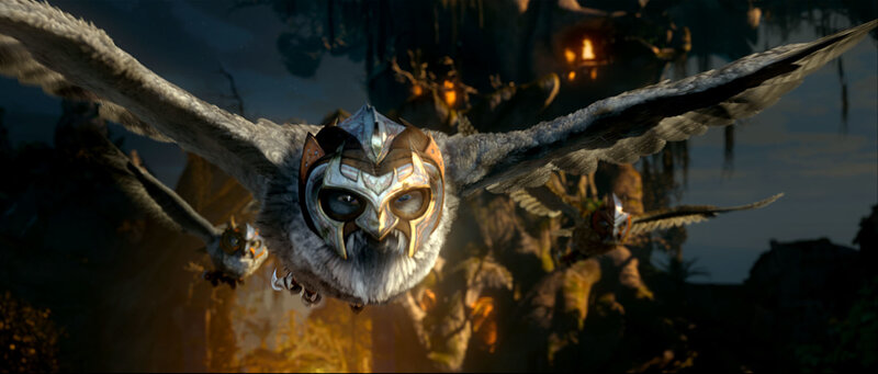 Owl Warriors in Flight
