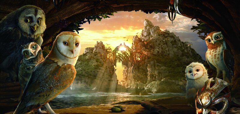 Owls in a Cave — Brown