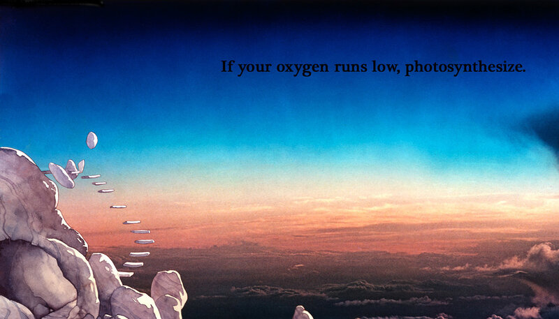 oxygen and photosynthesis message