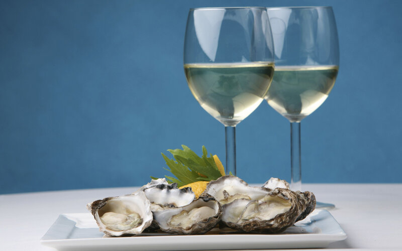 Oysters on a Plate