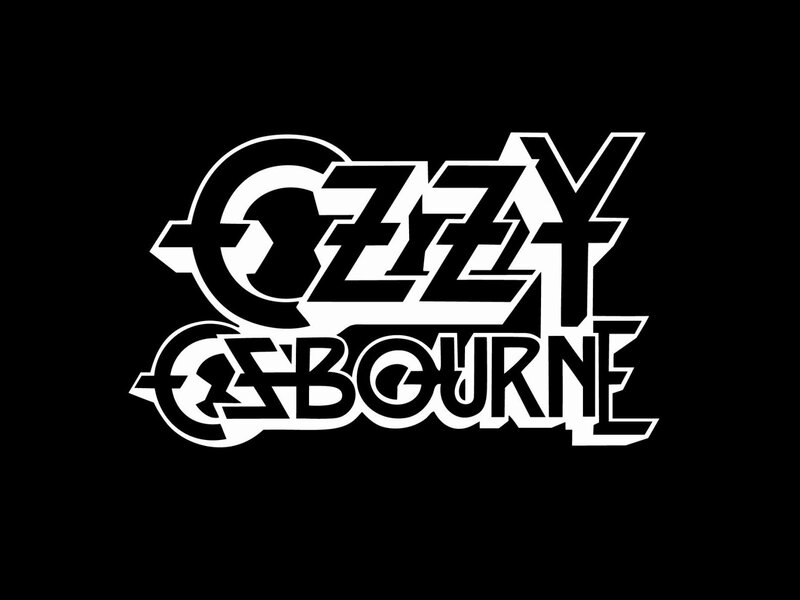 Ozzy Osbourne Logo — Black, Bold