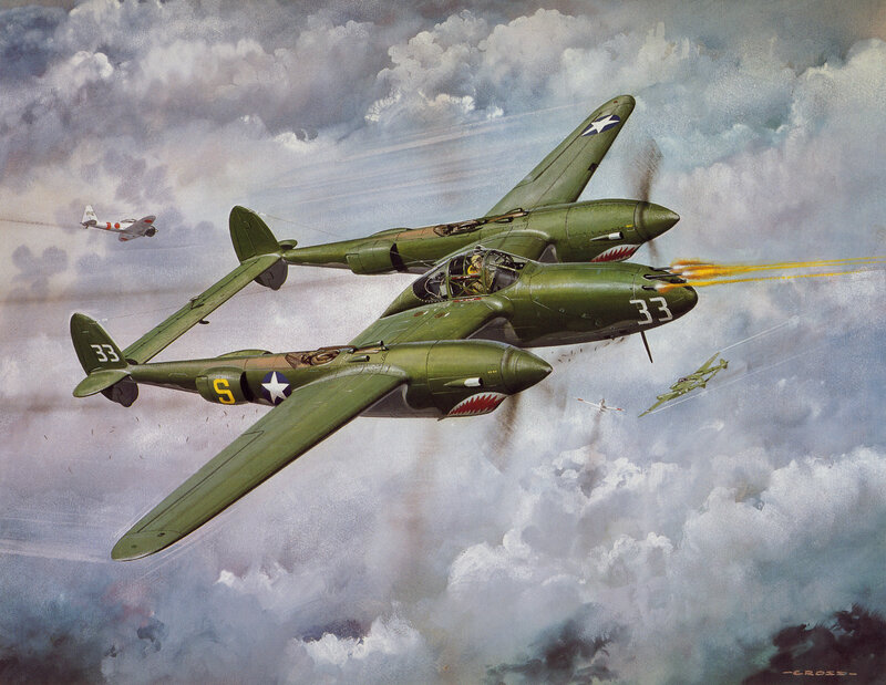 P-38 Lightning Fighters