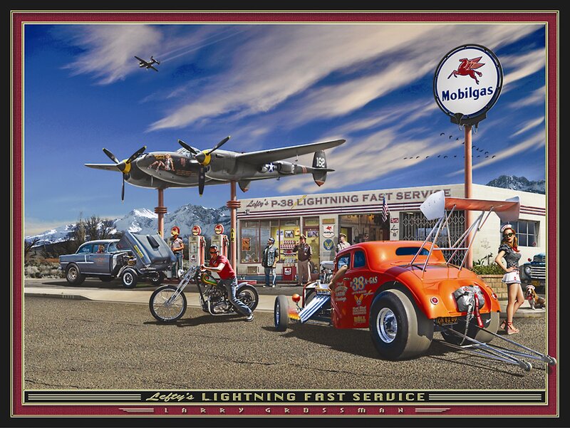 P-38 Lightning Plane