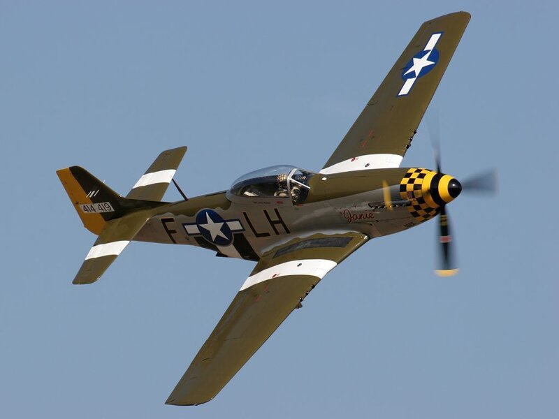P-51 Mustang Airplane