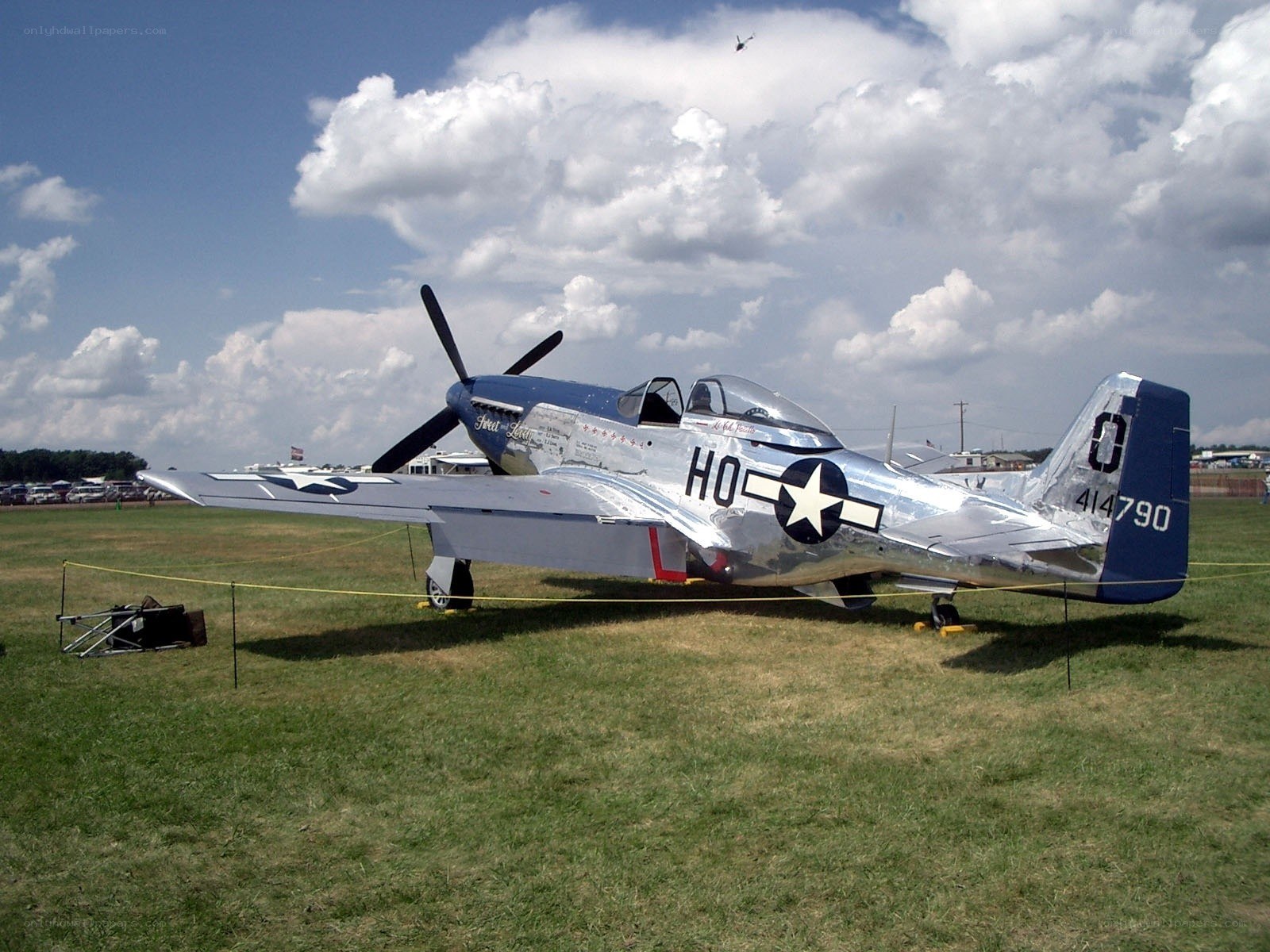 P-51 Mustang on display