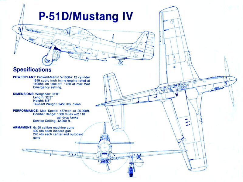 P-51D/Mustang IV Aircraft