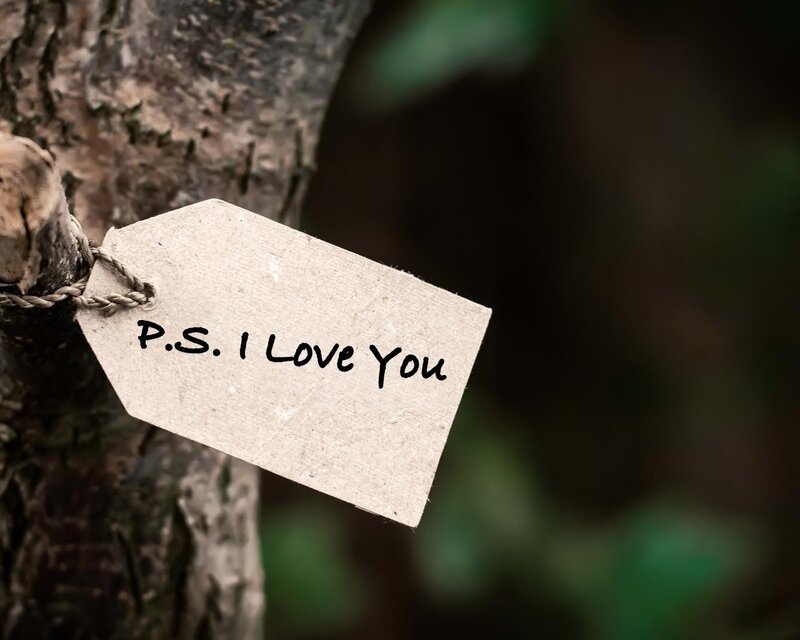 P.S. I Love You tag