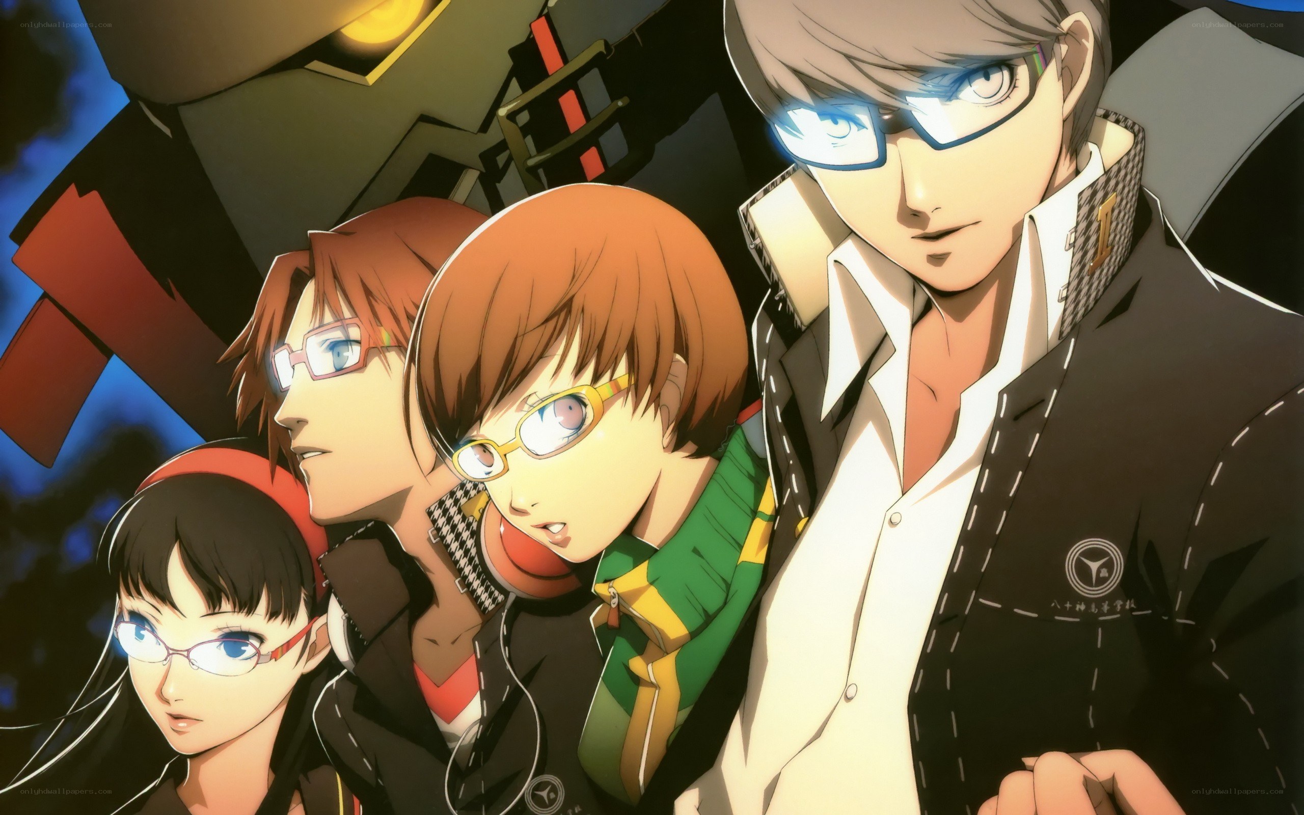 P4A characters in a group shot