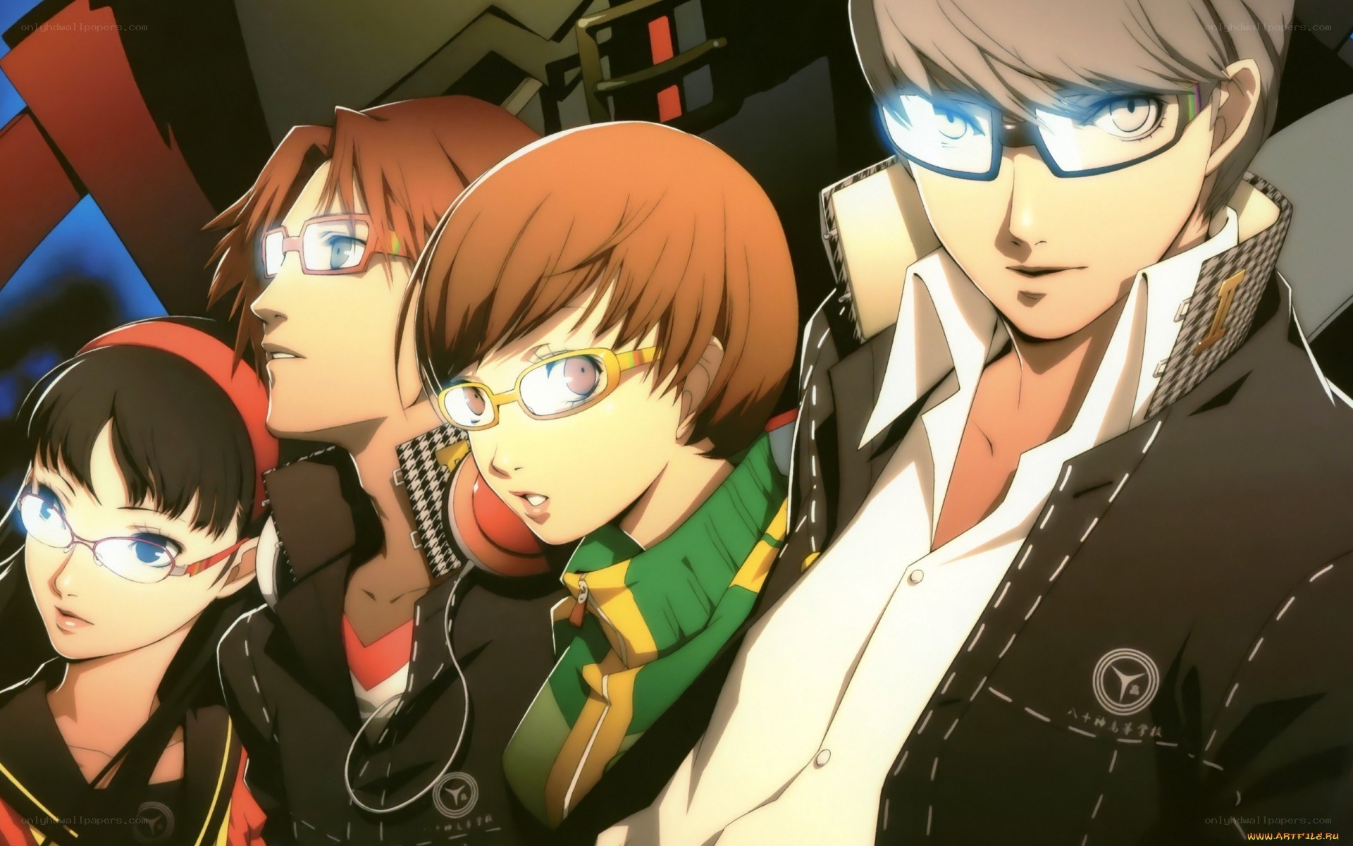 P4G characters in a group