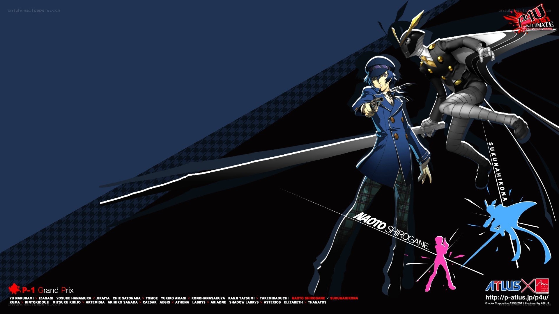 P4U character art wallpaper