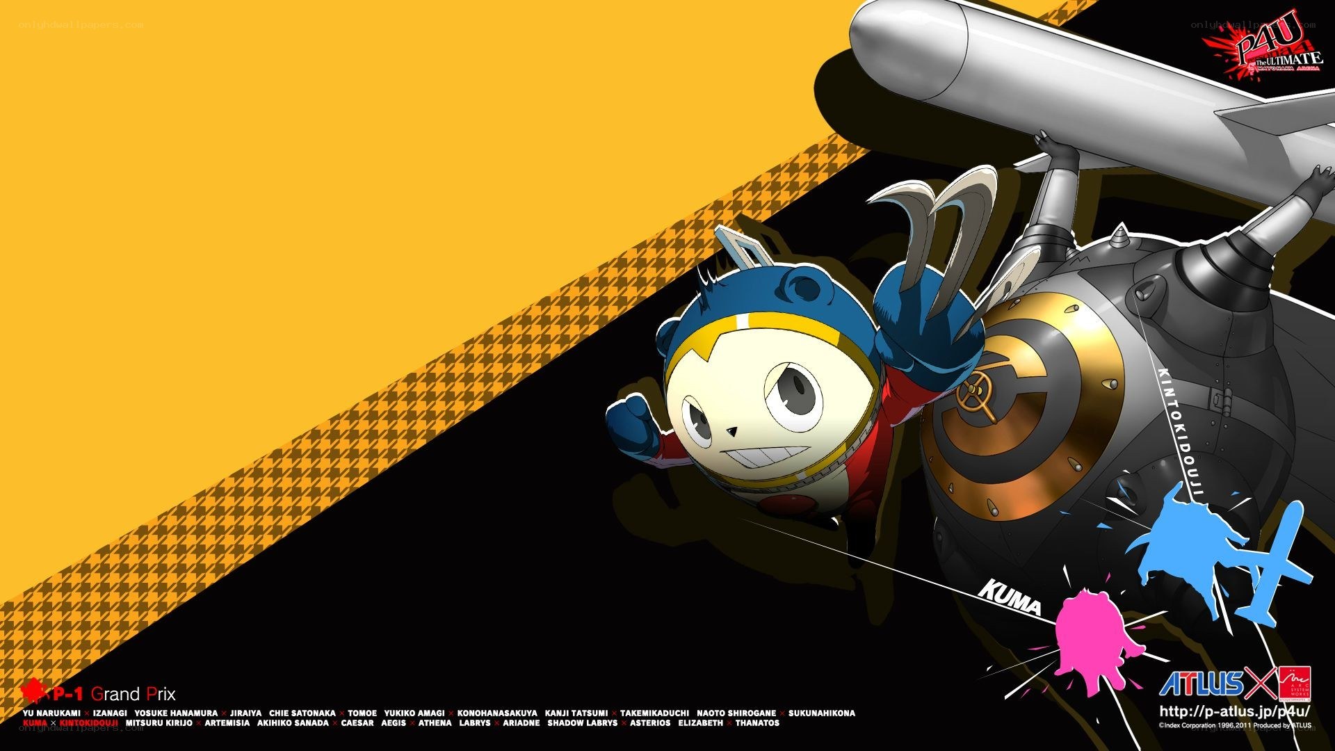P4U Kuma character art