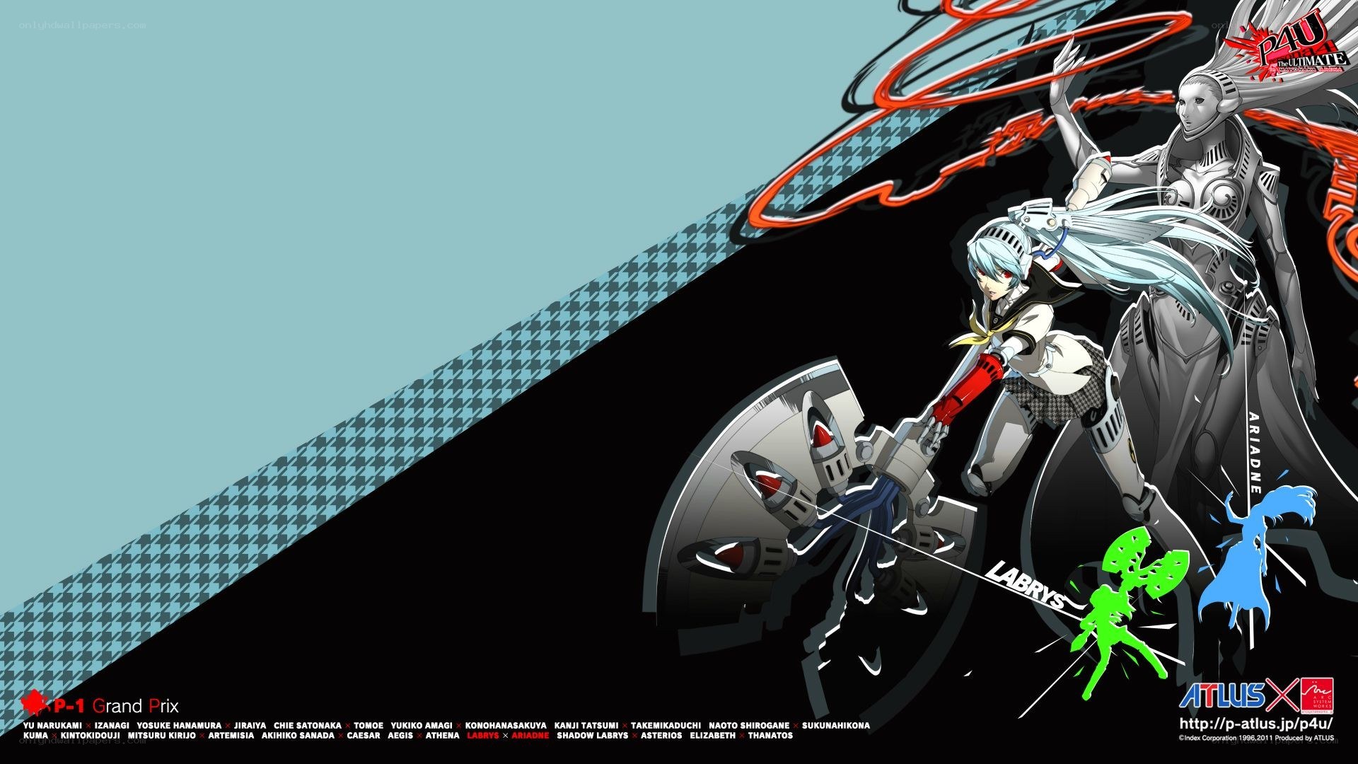 P4U Labrys character art