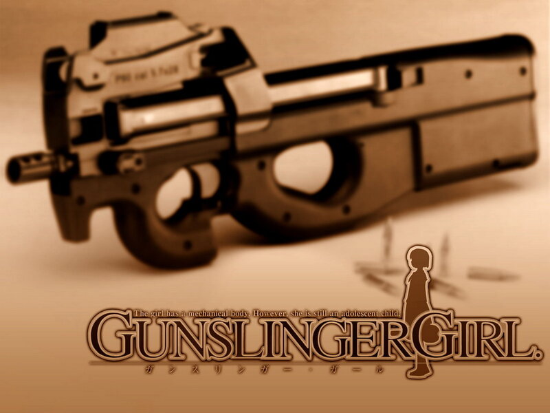 P90 Submachine Gun — Brown