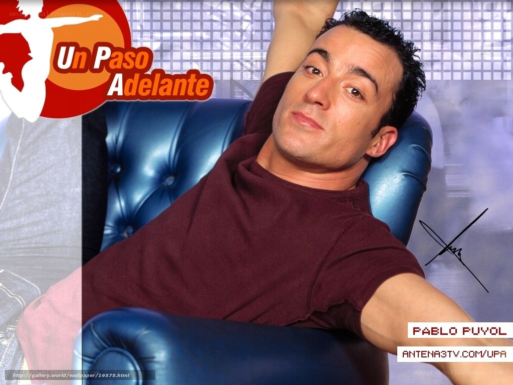 Pablo Puyol in a relaxed pose