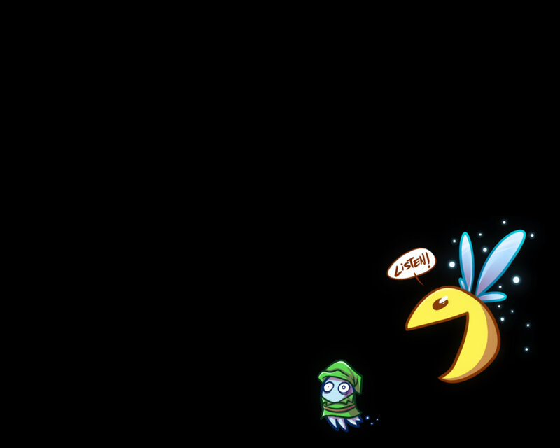 Pac-Man and ghost listening