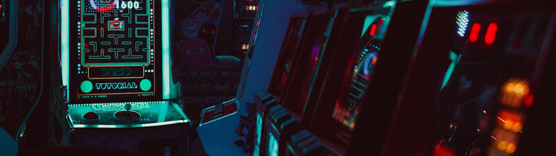Pac-Man Arcade Machine — Blue