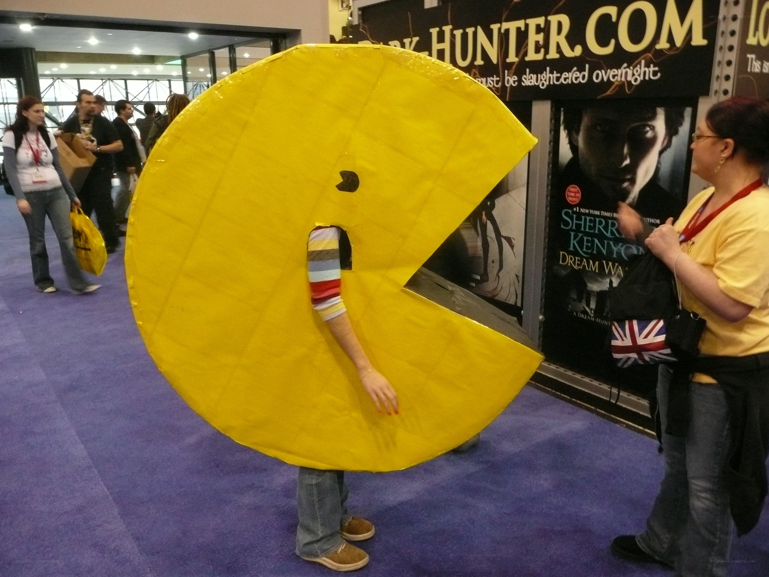 Pac-Man costume at convention