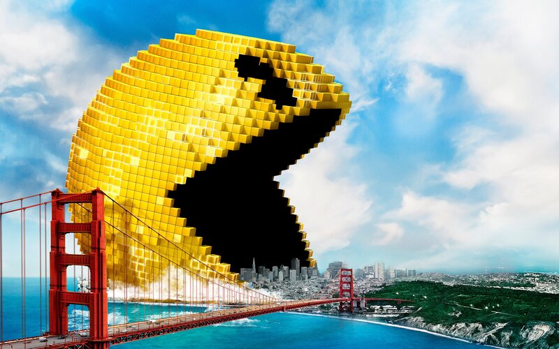 Pac-Man Eating City