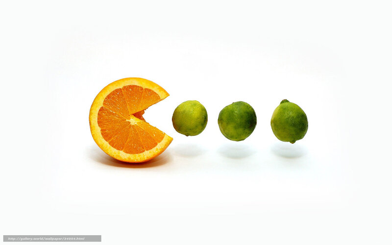 Pac-Man fruit game