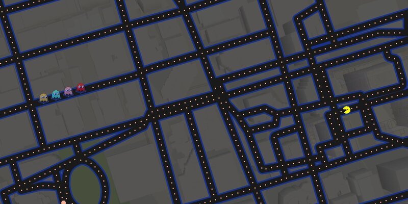 Pac-Man game scene