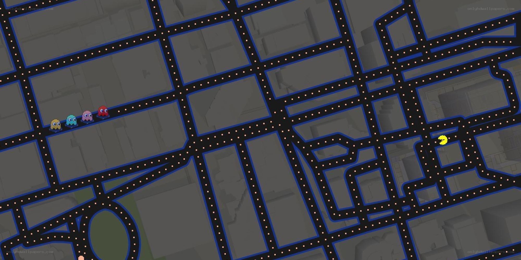 Pac-Man game scene