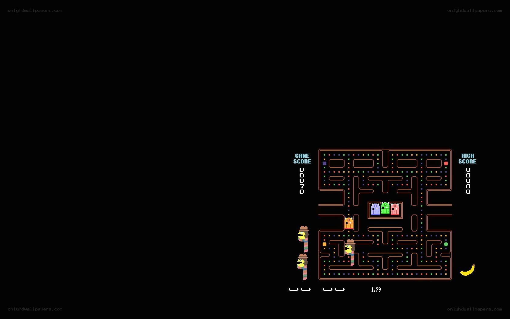 Pac-Man game screen