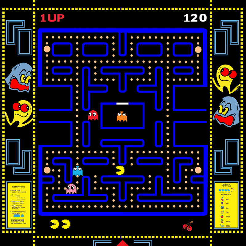 Pac-Man game screen