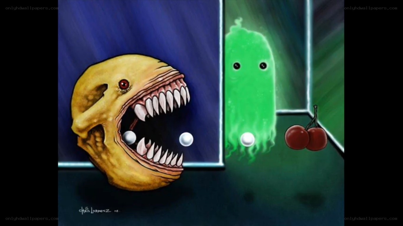 Pac-Man monster art