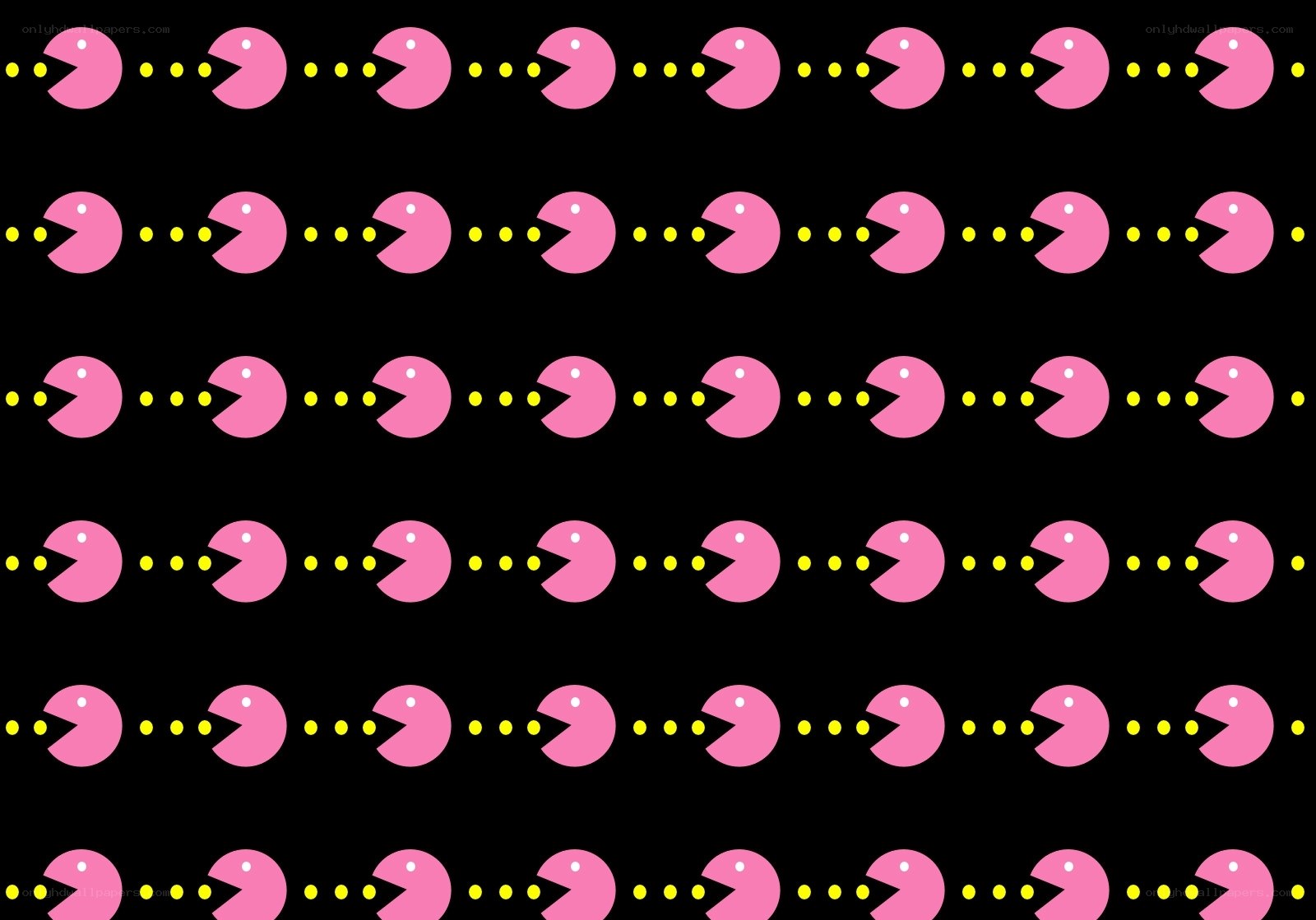 Pac-Man pattern design