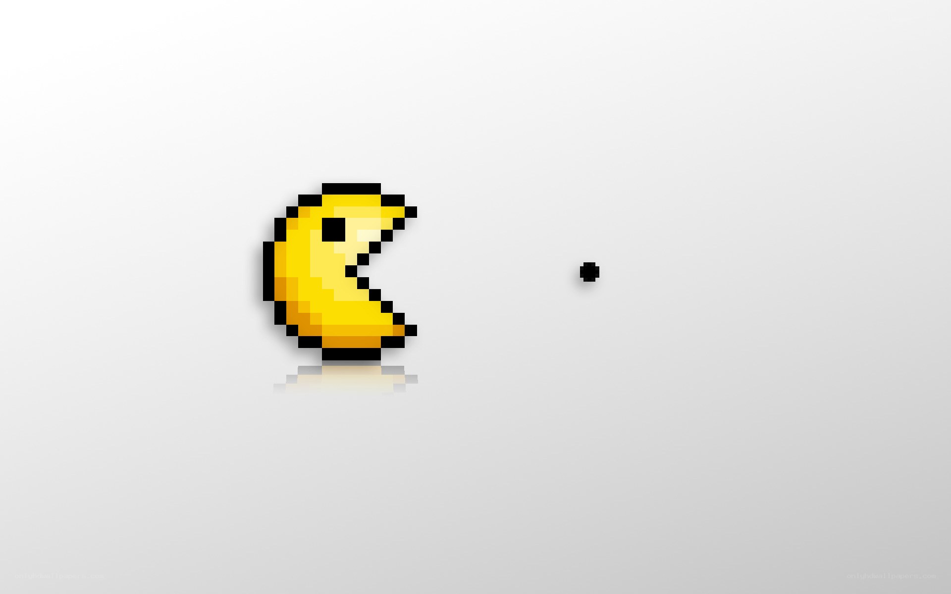 Pac-Man pixel art