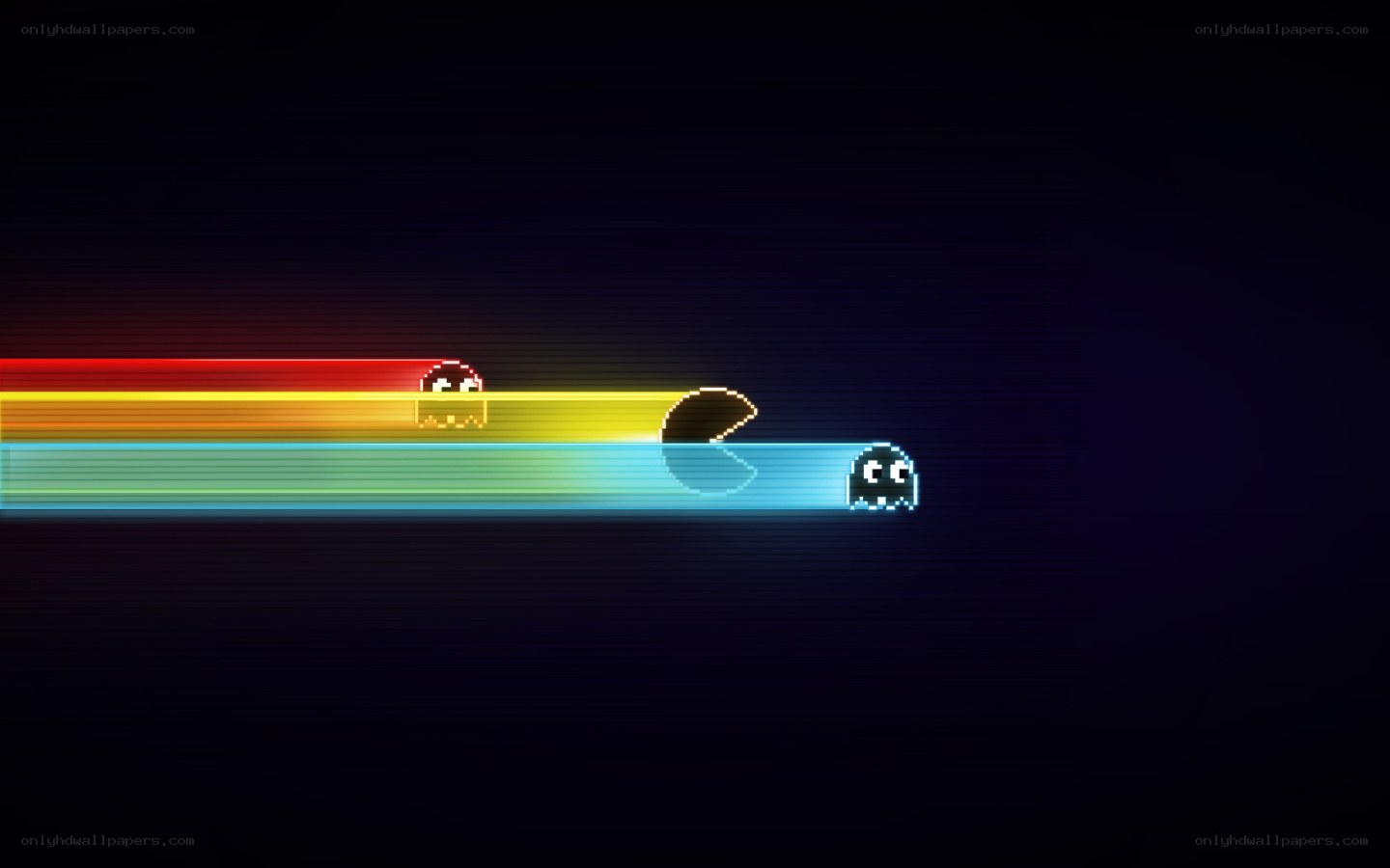 Pac-Man retro game art